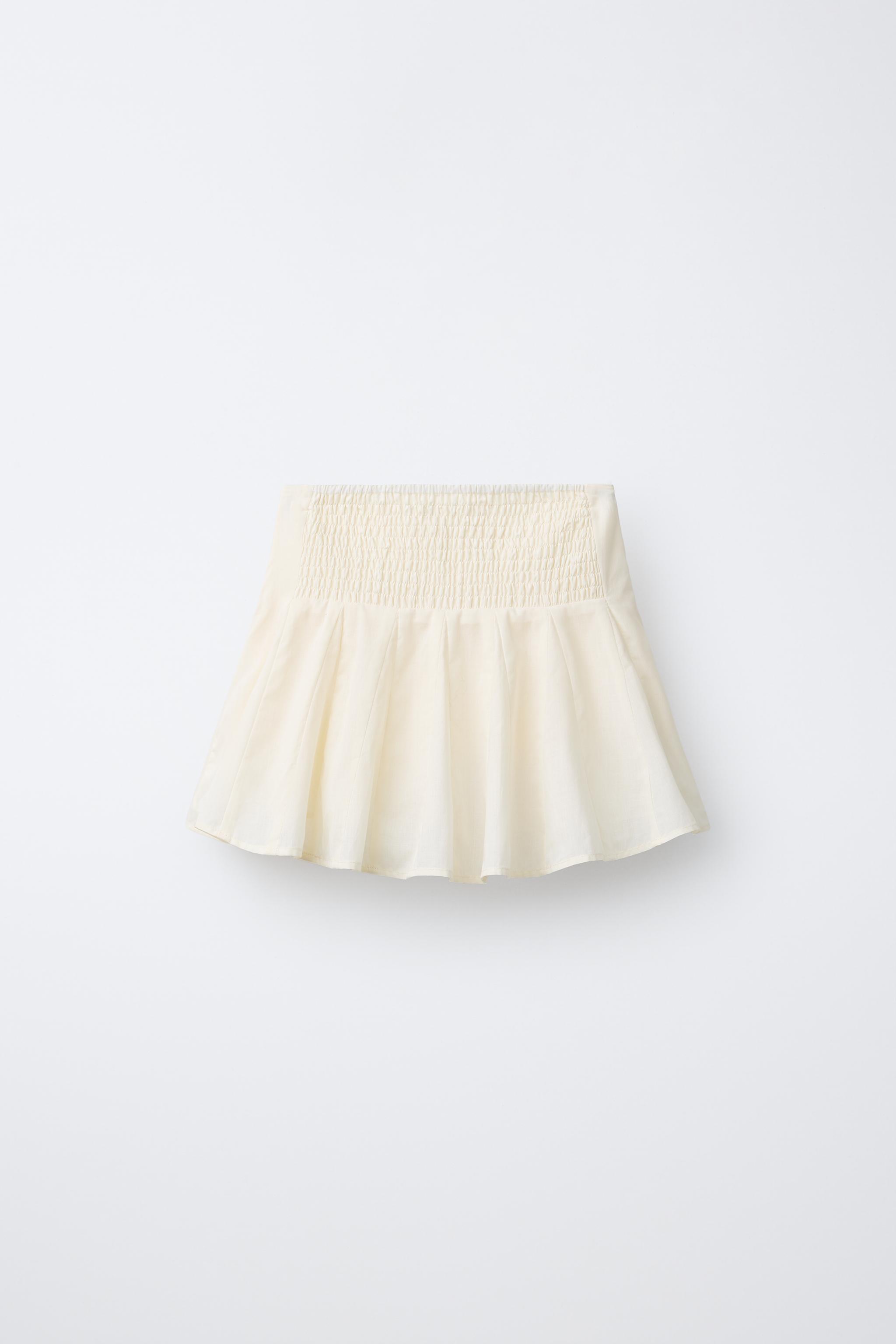LACE TRIM SKIRT